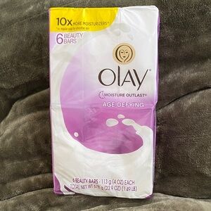 6 Pack of Olay Age Defying Bar Soap - Original formula New Old Stock 4oz per bar